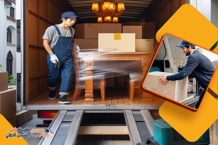 شركة نقل اثاث من الرياض الى دبي : دليلك الشامل للشحن الآمن